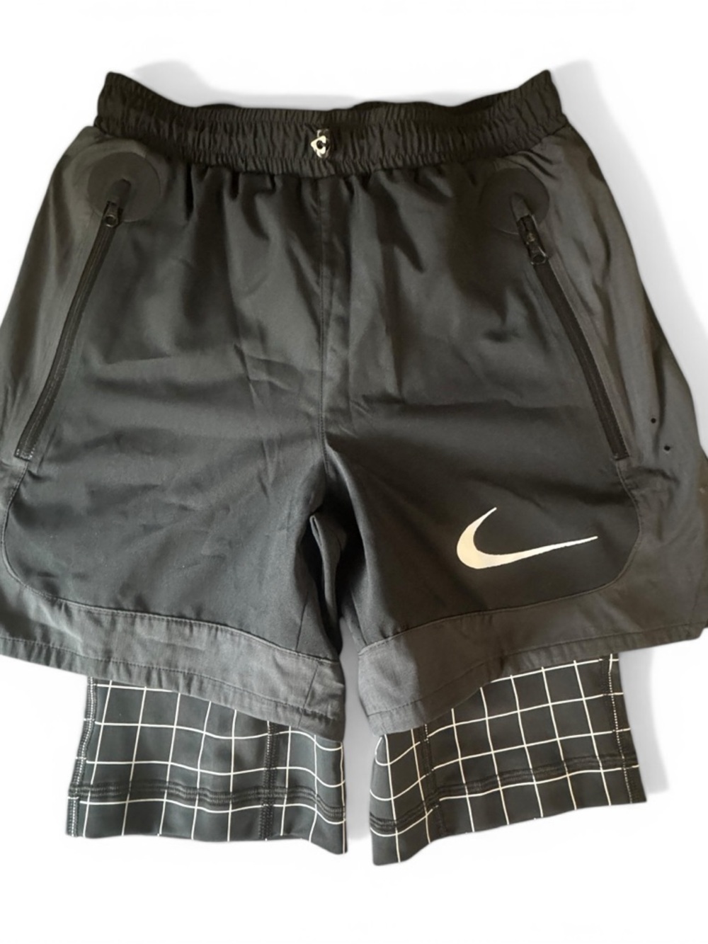 NIKE x Off-White Rare Collab Active Shorts New With Tags Black Polyester Size XS